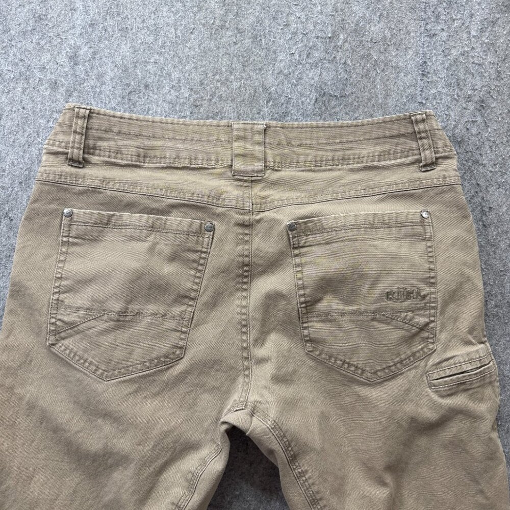 Kuhl 5-Pocket Pants Men 34 x 29* Beige Khaki Free Kanvus Jean Stretch Gusseted - Picture 9 of 16
